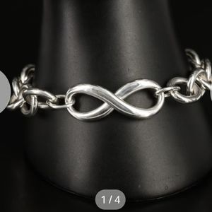 Tiffany & Co Infinity Bracelet - Jumbo Link Retired - Rare